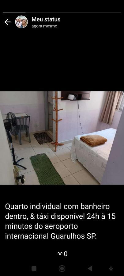 Hostel Familia Quartos Privado Proximo Aeroporto Int Guarulhos Sp Taxi 24 Hrs Kültér fotó